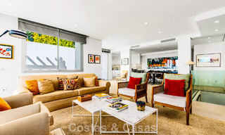 Luxury duplex apartment with large garden and sea views for sale in Marbella - Benahavís 798330 
