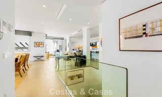 Luxury duplex apartment with large garden and sea views for sale in Marbella - Benahavís 798342 