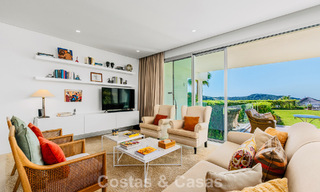 Luxury duplex apartment with large garden and sea views for sale in Marbella - Benahavís 798349 