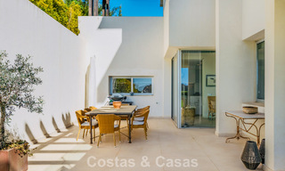 Luxury duplex apartment with large garden and sea views for sale in Marbella - Benahavís 798358 