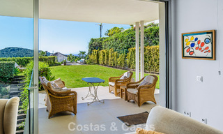 Luxury duplex apartment with large garden and sea views for sale in Marbella - Benahavís 798365 