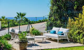 Luxury duplex apartment with large garden and sea views for sale in Marbella - Benahavís 798371 