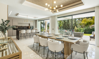 Advanced designer villa for sale just a stone’s throw from the golf course, in the heart of Nueva Andalucía, Marbella 798446 