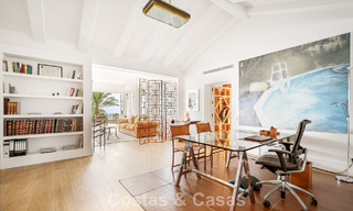 Stately luxury villa with a classic mediterranean architectural style and beautiful gardens for sale in Sierra Blanca, Marbella 798473 