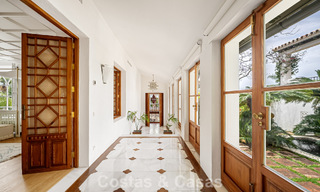 Stately luxury villa with a classic mediterranean architectural style and beautiful gardens for sale in Sierra Blanca, Marbella 798497 