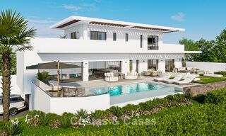 Exclusive new-build villa for sale just minutes from the beach and golf courses in Casares, Costa del Sol 798511 