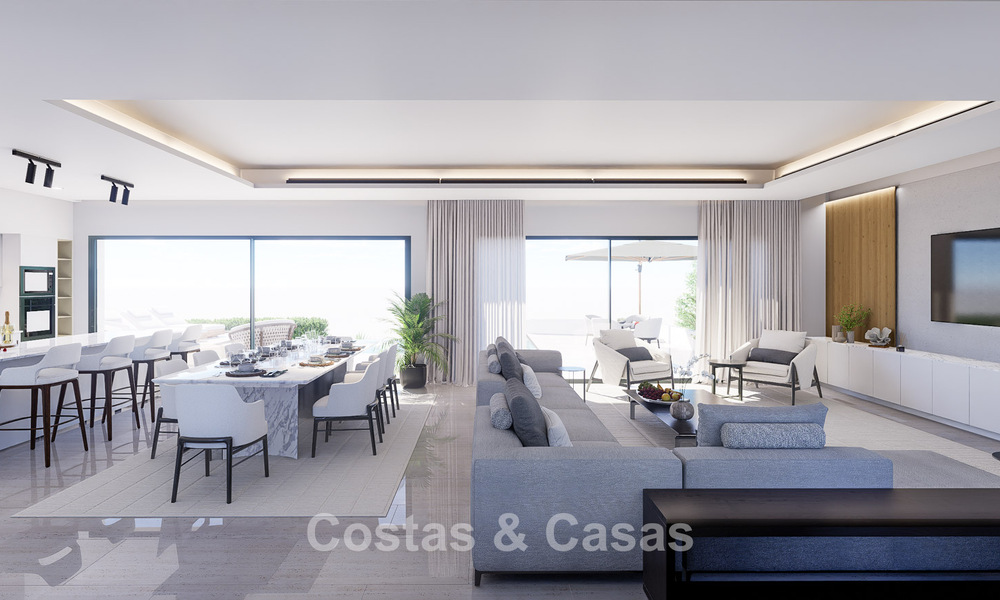 Exclusive new-build villa for sale just minutes from the beach and golf courses in Casares, Costa del Sol 798514