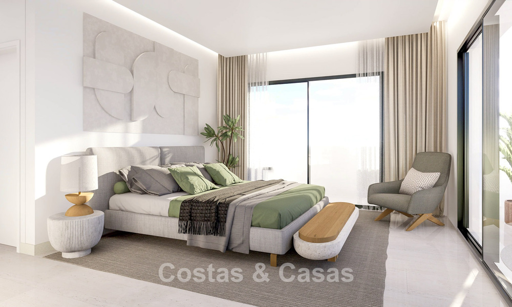 Exclusive new-build villa for sale just minutes from the beach and golf courses in Casares, Costa del Sol 798515