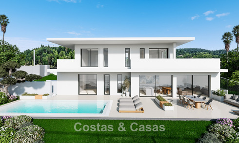 Exclusive custom-built villa for sale within walking distance of the beach in Estepona 798527
