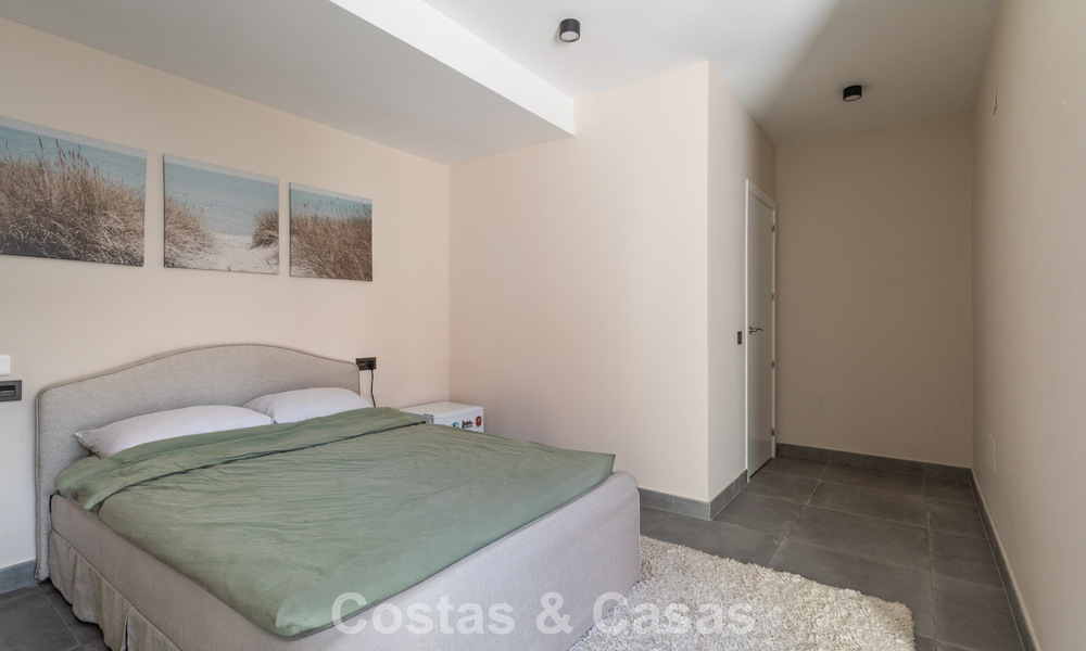 Beautifully renovated modern mediterranean villa with sea views for sale in Benahavís - Marbella 798531