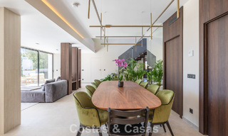 Beautifully renovated modern mediterranean villa with sea views for sale in Benahavís - Marbella 798550 