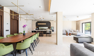 Beautifully renovated modern mediterranean villa with sea views for sale in Benahavís - Marbella 798552 