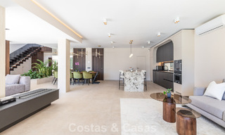 Beautifully renovated modern mediterranean villa with sea views for sale in Benahavís - Marbella 798558 