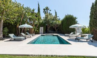 Beautifully renovated modern mediterranean villa with sea views for sale in Benahavís - Marbella 798564 
