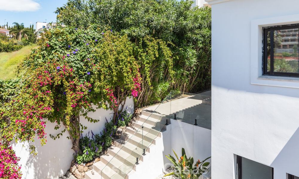 Beautifully renovated modern mediterranean villa with sea views for sale in Benahavís - Marbella 798569