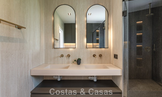 Beautifully renovated modern mediterranean villa with sea views for sale in Benahavís - Marbella 798578 