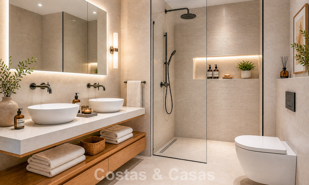 Brand-new, sophisticated luxury villa for sale frontline golf at La Cala Golf Resort, Mijas, Costa del Sol 798584