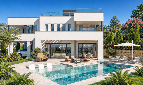 Brand-new, sophisticated luxury villa for sale frontline golf at La Cala Golf Resort, Mijas, Costa del Sol 798586