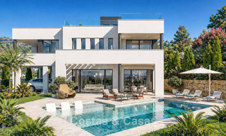 Brand-new, sophisticated luxury villa for sale frontline golf at La Cala Golf Resort, Mijas, Costa del Sol 798586 