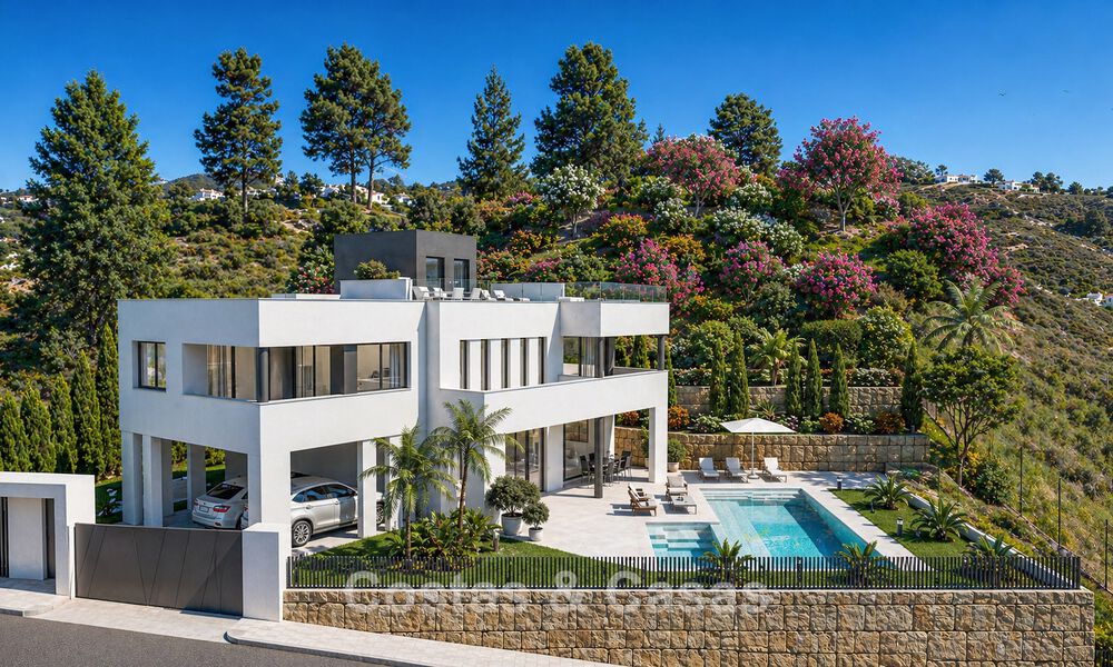 Brand-new, sophisticated luxury villa for sale frontline golf at La Cala Golf Resort, Mijas, Costa del Sol 798587