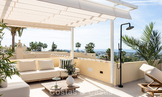 Luxury designer townhouse with panoramic sea views for sale in La Quinta, Marbella - Benahavís 798641 