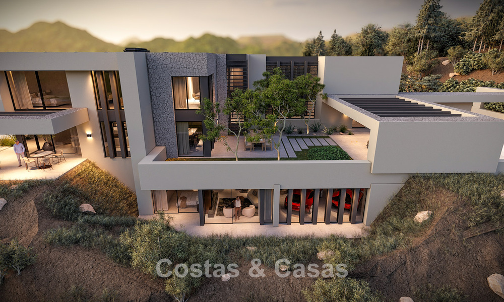 Unique plot with designer villa project for sale in the exclusive La Zagaleta Resort, Marbella - Benahavís 798651
