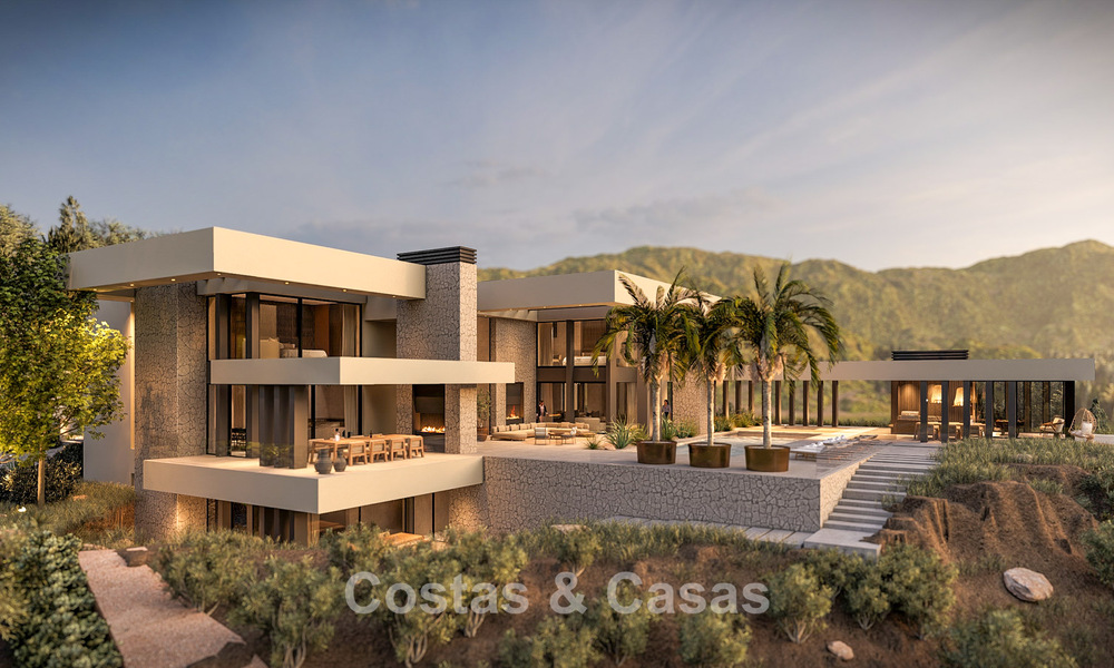 Unique plot with designer villa project for sale in the exclusive La Zagaleta Resort, Marbella - Benahavís 798656