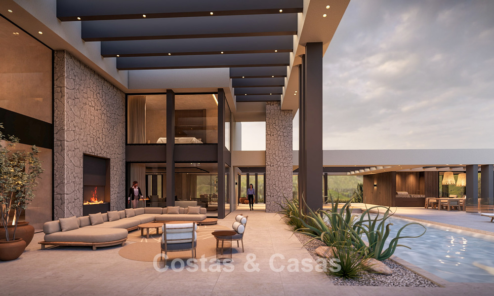 Unique plot with designer villa project for sale in the exclusive La Zagaleta Resort, Marbella - Benahavís 798657