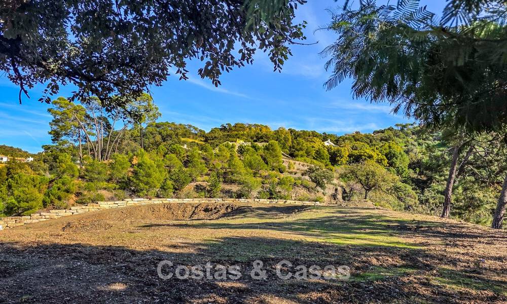 Unique plot with designer villa project for sale in the exclusive La Zagaleta Resort, Marbella - Benahavís 798660