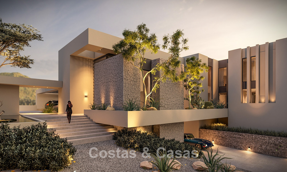 Unique plot with designer villa project for sale in the exclusive La Zagaleta Resort, Marbella - Benahavís 798668