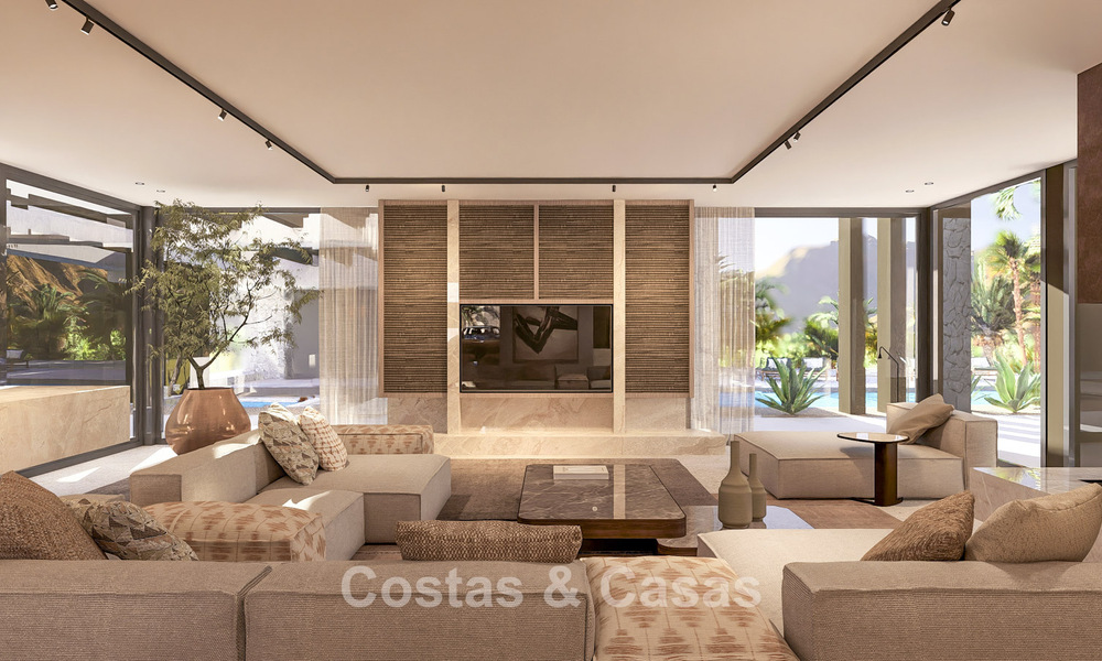 Unique plot with designer villa project for sale in the exclusive La Zagaleta Resort, Marbella - Benahavís 798669