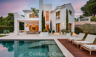 Ready-to-move-in, contemporary Mediterranean luxury villa for sale in a golf area of Marbella - Benahavís 798709 