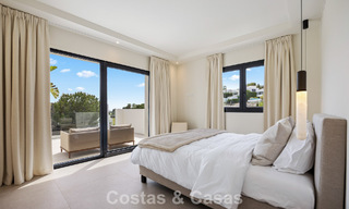 Ready-to-move-in, contemporary Mediterranean luxury villa for sale in a golf area of Marbella - Benahavís 798727 