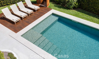 Ready-to-move-in, contemporary Mediterranean luxury villa for sale in a golf area of Marbella - Benahavís 798729 