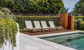Ready-to-move-in, contemporary Mediterranean luxury villa for sale in a golf area of Marbella - Benahavís 798751 