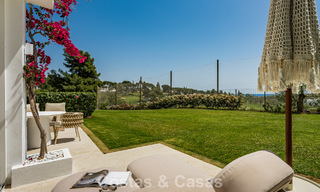 Stylish modernised apartment for sale, frontline aloha golf in Nueva Andalucía, Marbella 798773 