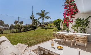 Stylish modernised apartment for sale, frontline aloha golf in Nueva Andalucía, Marbella 798775 