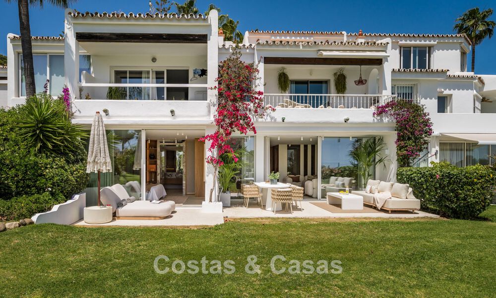 Stylish modernised apartment for sale, frontline aloha golf in Nueva Andalucía, Marbella 798778