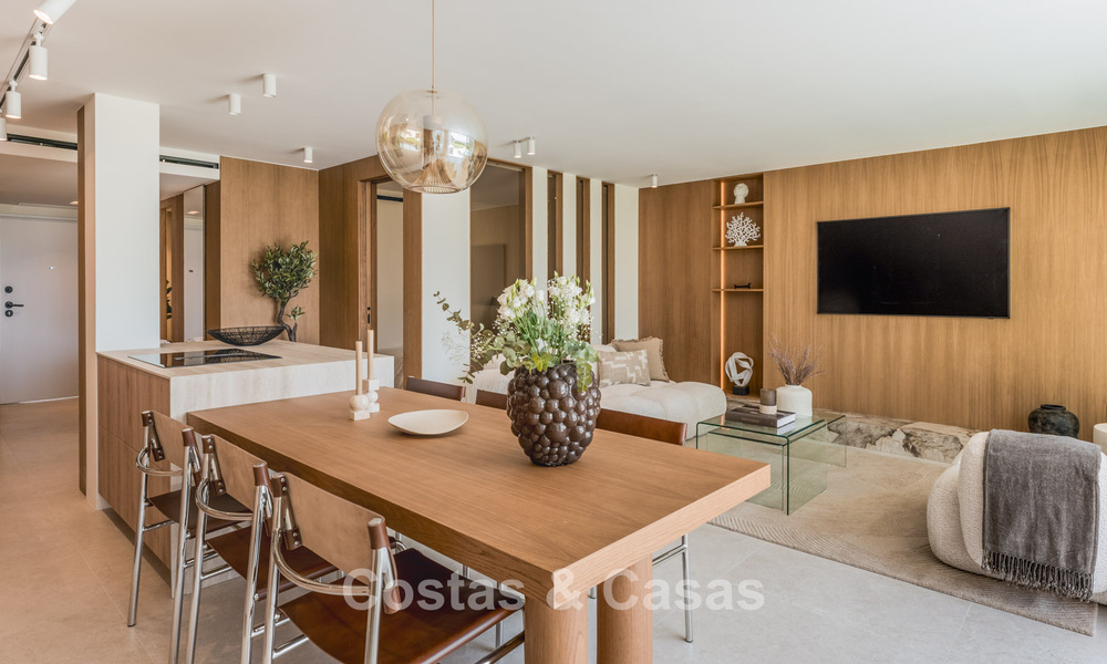 Stylish modernised apartment for sale, frontline aloha golf in Nueva Andalucía, Marbella 798779