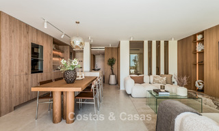 Stylish modernised apartment for sale, frontline aloha golf in Nueva Andalucía, Marbella 798780 