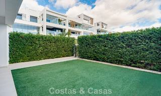 Modern garden apartment for sale at walking distance to the beach on the New Golden Mile between Marbella and Estepona 798807 