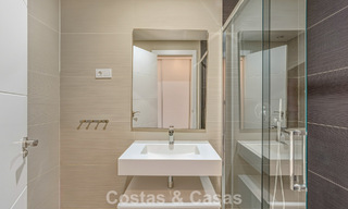 Modern garden apartment for sale at walking distance to the beach on the New Golden Mile between Marbella and Estepona 798812 