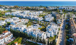 Modern garden apartment for sale at walking distance to the beach on the New Golden Mile between Marbella and Estepona 798825 