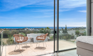 Contemporary modern villa with panoramic sea views for sale in a prestigious golf area in Marbella - Benahavís 798853 