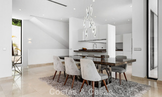 Contemporary modern villa with panoramic sea views for sale in a prestigious golf area in Marbella - Benahavís 798863 