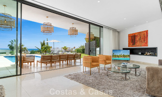 Contemporary modern villa with panoramic sea views for sale in a prestigious golf area in Marbella - Benahavís 798881 