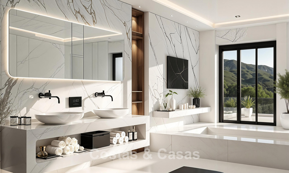 Exclusive modern villa with panoramic views for sale in La Cala Golf, Mijas, Costa del Sol 798918