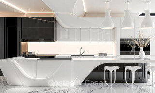 Exclusive modern villa with panoramic views for sale in La Cala Golf, Mijas, Costa del Sol 798919 
