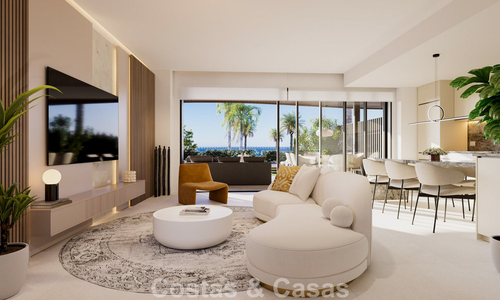 Modern, luxury new-build apartments with breathtaking sea views for sale in Fuengirola, Costa del Sol 798979