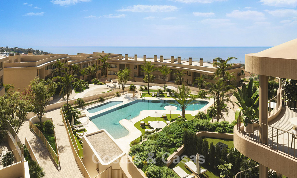 Modern, luxury new-build apartments with breathtaking sea views for sale in Fuengirola, Costa del Sol 798986